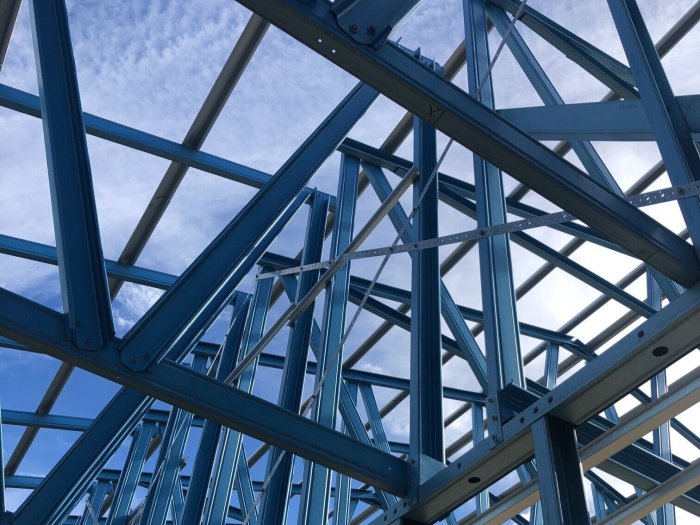 Steel framing members should always be stored